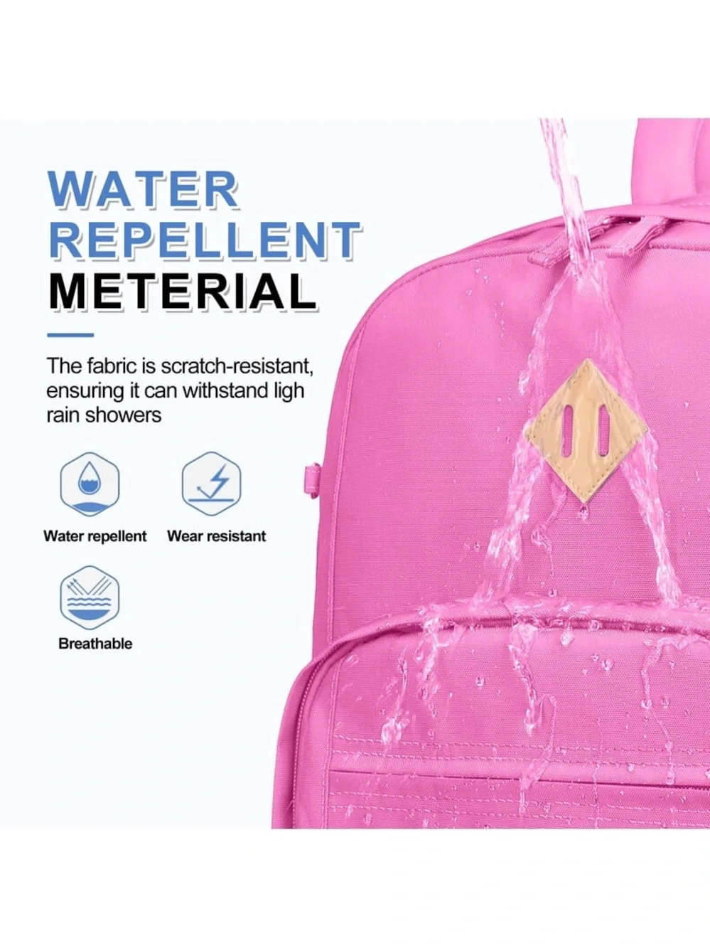 17-Inch Multi-Pocket School, Work, and Gym Backpack WQ4